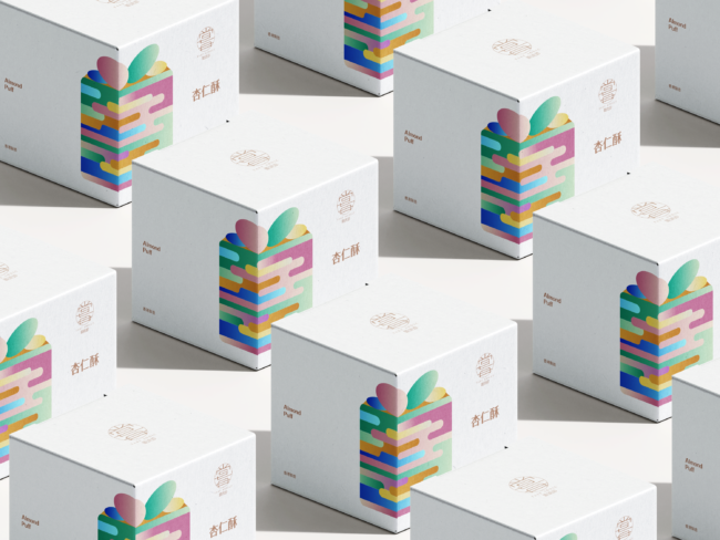嘗琉珍 Tart Addict 杏仁酥包裝設計 Packaging Design of Almond Puff